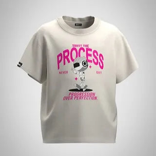 Trust The Process Girls T-Shirt Graphic