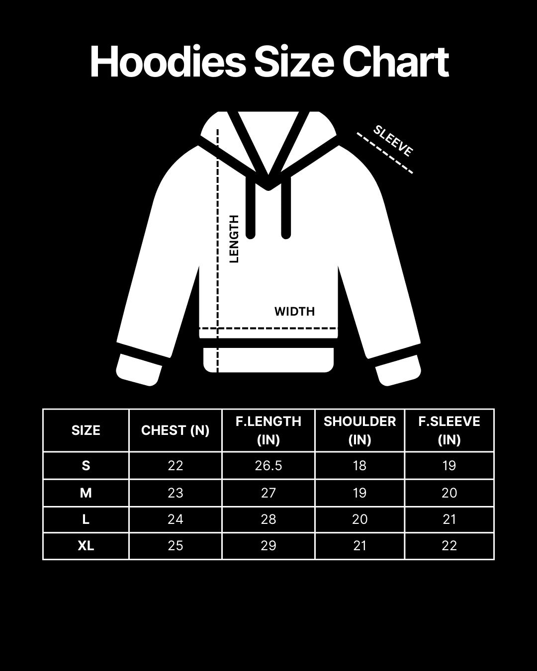 Hoodie_Size_Chart_3 - ZEALTH.SHOP